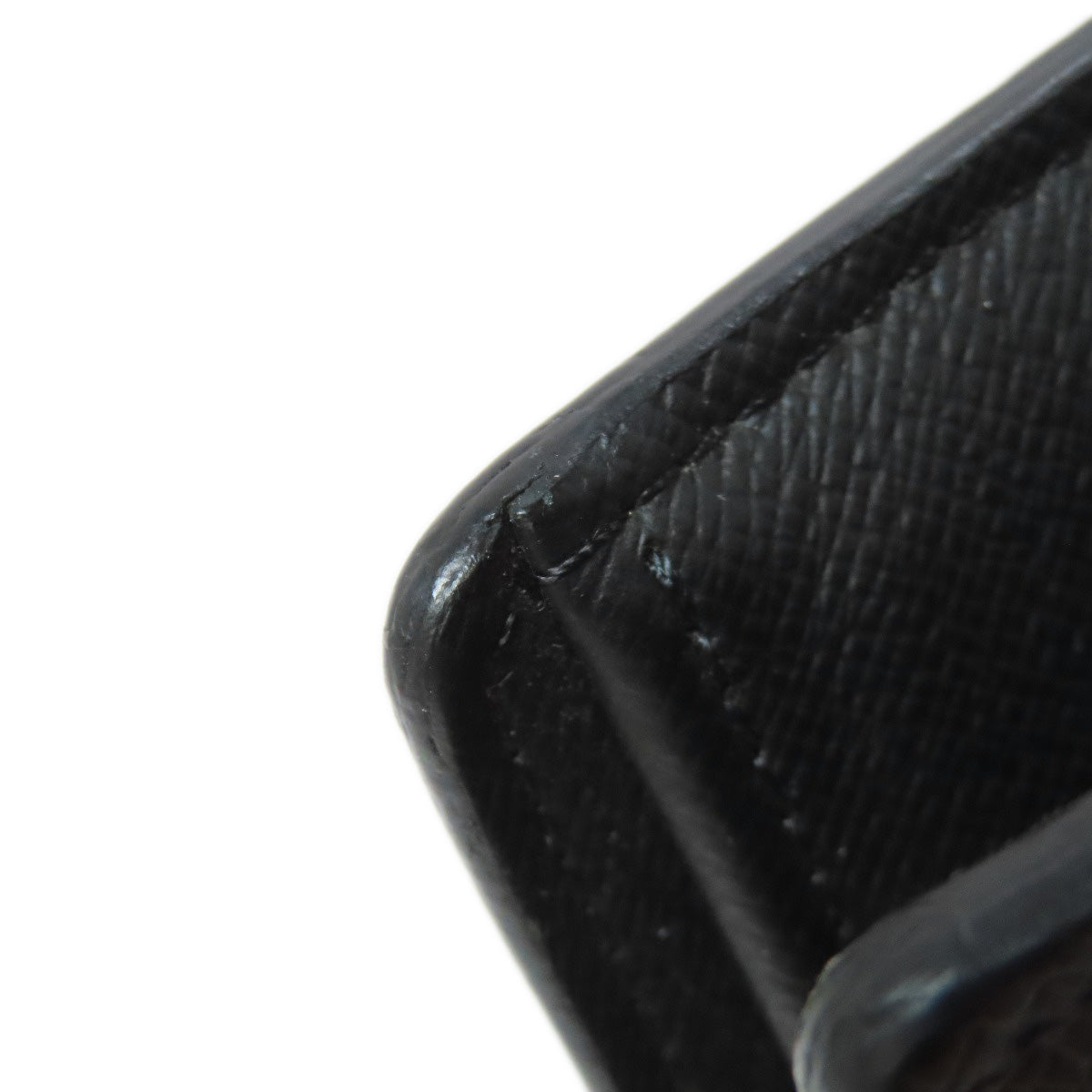 LOUIS VUITTON Long Wallet Purse M32654 Taiga Leather black Portefeuille�EBrazza Former mens Used Authentic