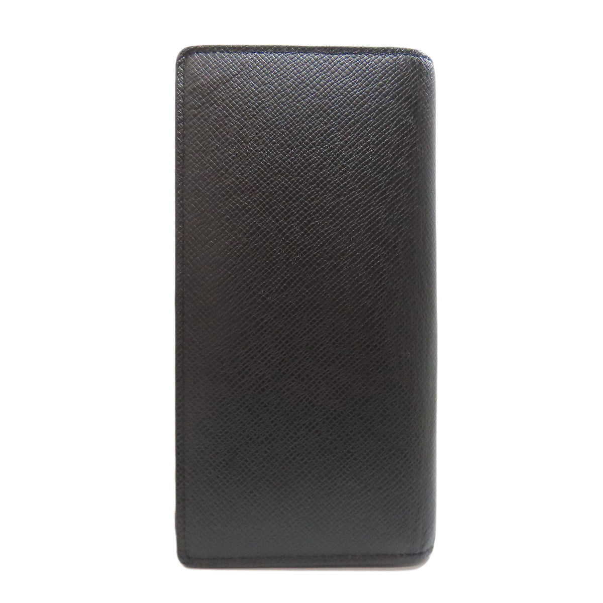 LOUIS VUITTON Long Wallet Purse M32654 Taiga Leather black Portefeuille�EBrazza Former mens Used Authentic