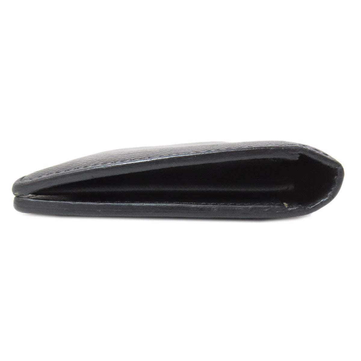 LOUIS VUITTON Long Wallet Purse M32654 Taiga Leather black Portefeuille�EBrazza Former mens Used Authentic