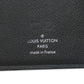 LOUIS VUITTON Long Wallet Purse M32654 Taiga Leather black Portefeuille�EBrazza Former mens Used Authentic