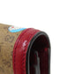 GUCCI Long Wallet Purse 647786 PVC Brown Doraemon collaboration Women Used Authentic