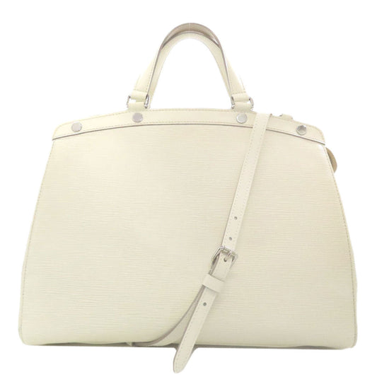 LOUIS VUITTON Tote Bag M40334 Epi white Blair GM
