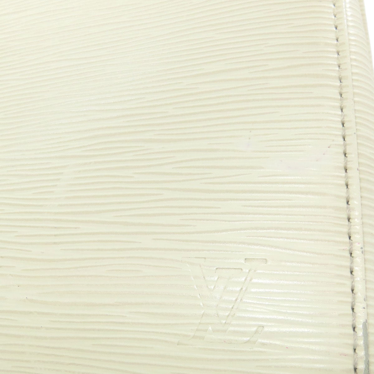 LOUIS VUITTON Tote Bag M40334 Epi white Blair GM