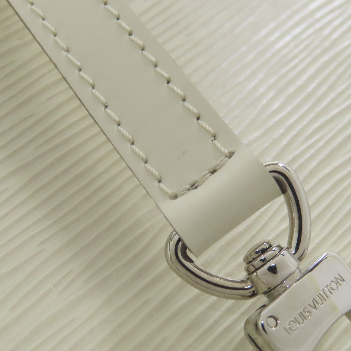 LOUIS VUITTON Tote Bag M40334 Epi white Blair GM