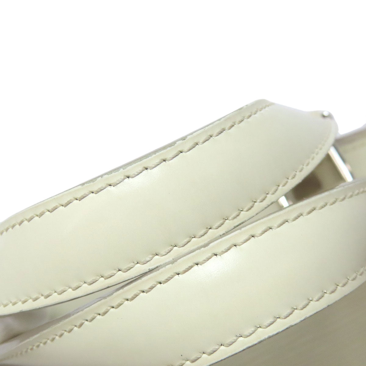 LOUIS VUITTON Tote Bag M40334 Epi white Blair GM