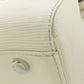 LOUIS VUITTON Tote Bag M40334 Epi white Blair GM