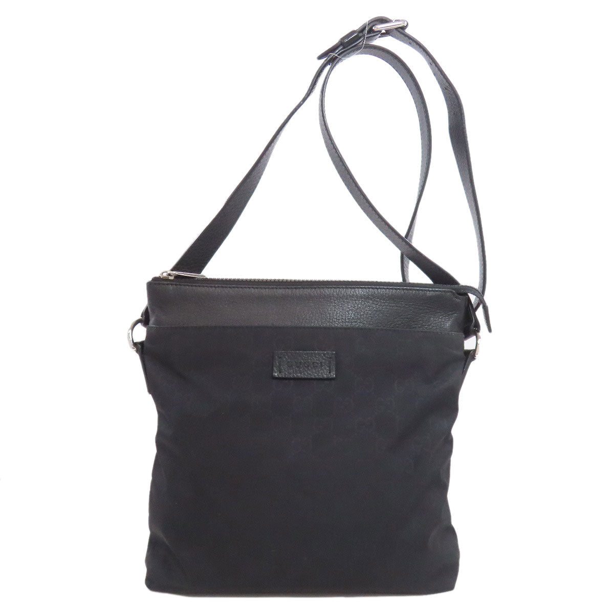 GUCCI Shoulder Bag 510342 Nylon black GG outlet
