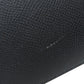 CELINE Handbag leather black logo Women Used Authentic