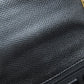 CELINE Handbag leather black logo Women Used Authentic