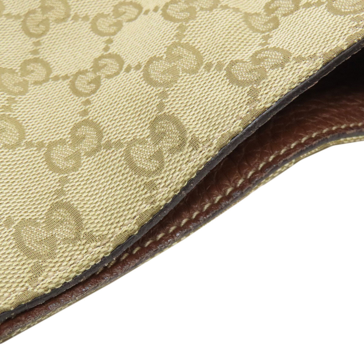 GUCCI Tote Bag 370823 canvas Brown GG pattern reversible 2WAY
