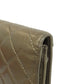 CHANEL Bifold Wallet Calfskin gold Cambon Line SilverMetal