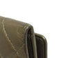 CHANEL Bifold Wallet Calfskin gold Cambon Line SilverMetal