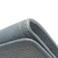 PRADA Long Wallet Purse leather blue logo