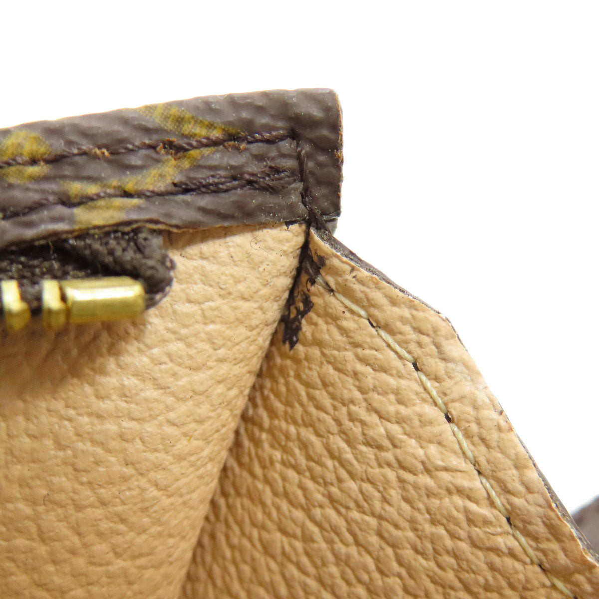 LOUIS VUITTON Tote Bag M42236 Monogram canvas Brown Bucket L Bucket GM Women Used Authentic