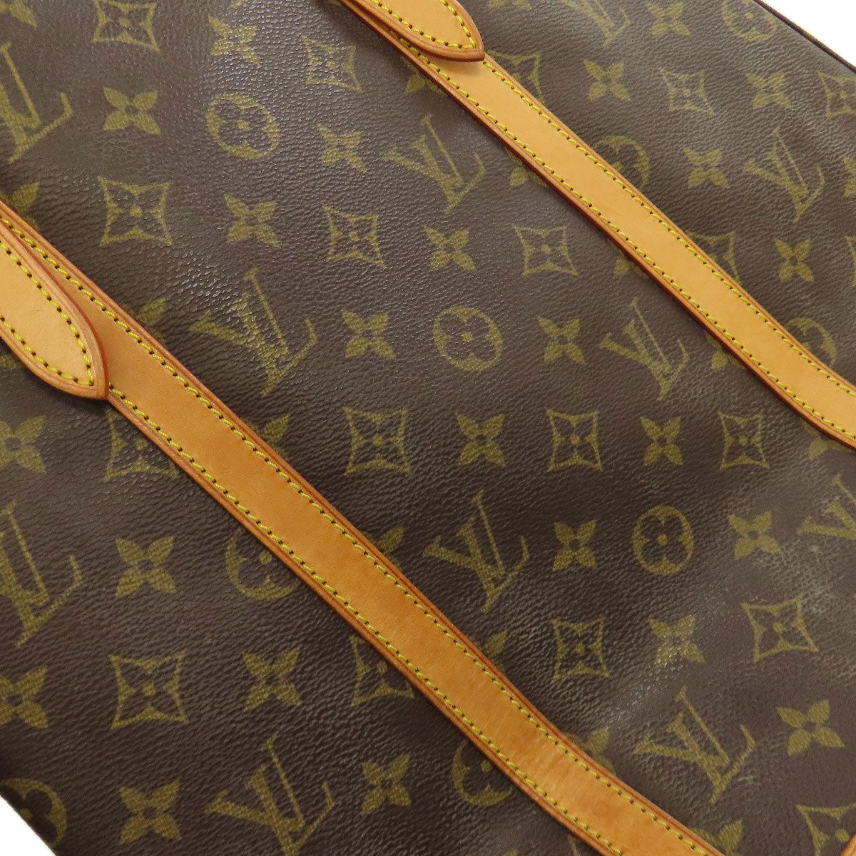 LOUIS VUITTON Tote Bag M42236 Monogram canvas Brown Bucket L Bucket GM Women Used Authentic