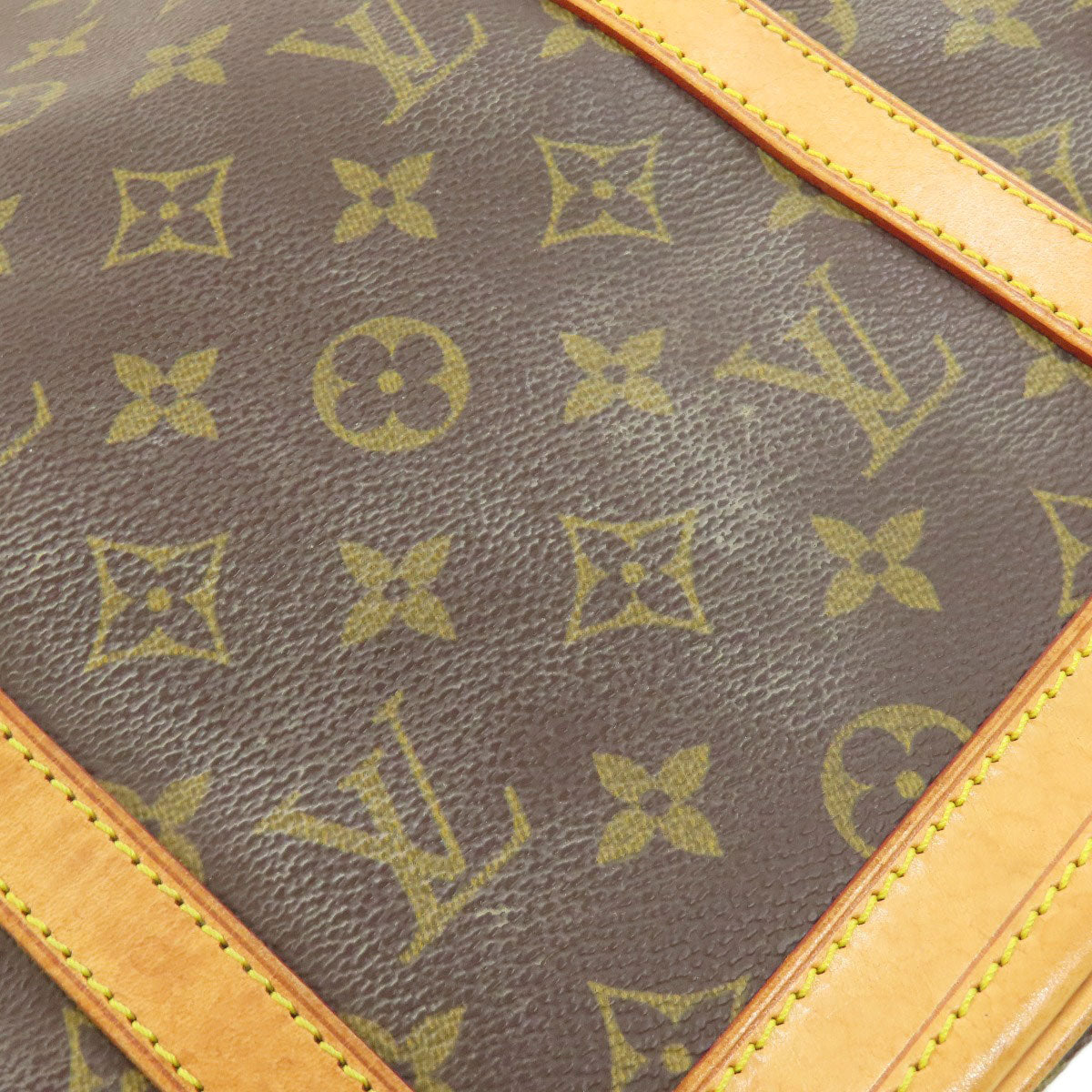 LOUIS VUITTON Tote Bag M42236 Monogram canvas Brown Bucket L Bucket GM Women Used Authentic