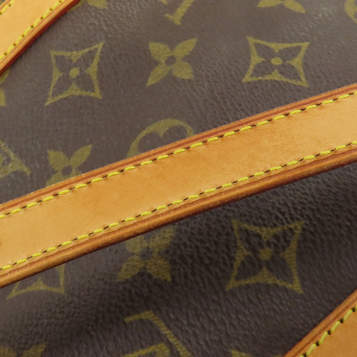 LOUIS VUITTON Tote Bag M42236 Monogram canvas Brown Bucket L Bucket GM Women Used Authentic