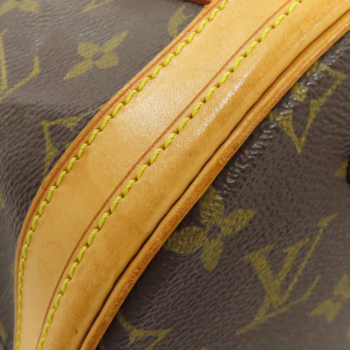 LOUIS VUITTON Tote Bag M42236 Monogram canvas Brown Bucket L Bucket GM Women Used Authentic