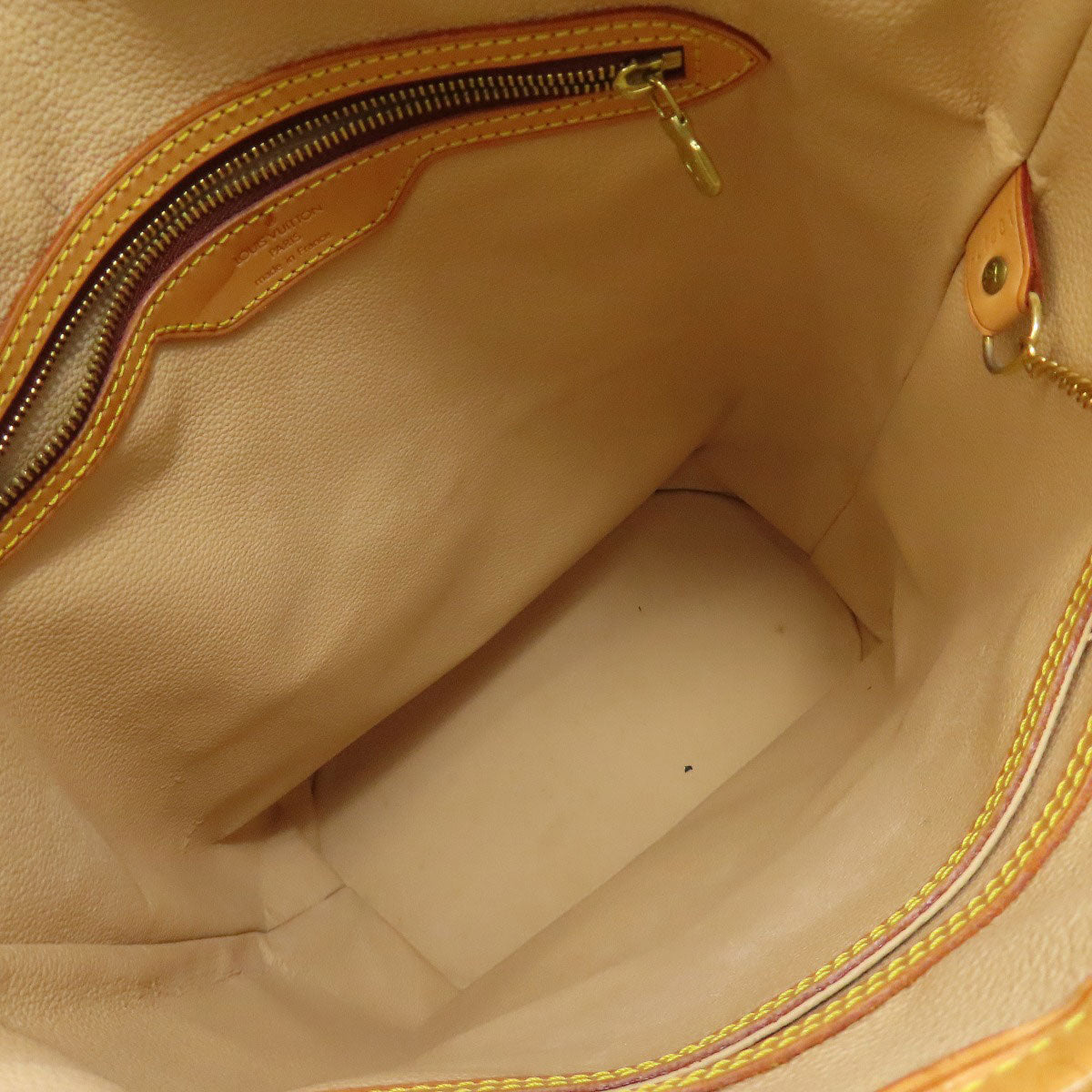LOUIS VUITTON Tote Bag M42236 Monogram canvas Brown Bucket L Bucket GM Women Used Authentic