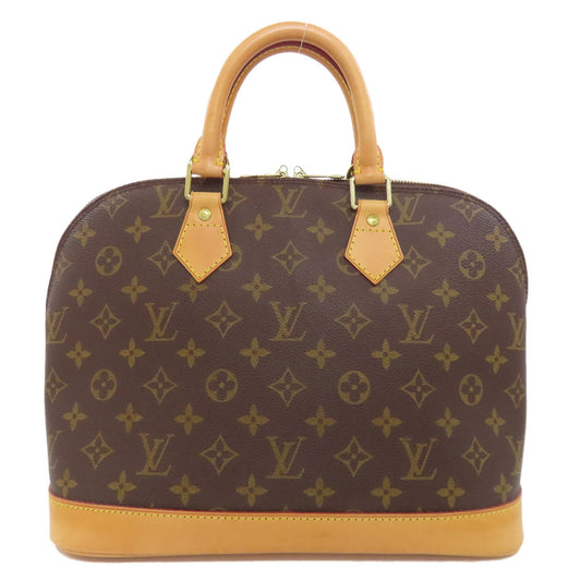 LOUIS VUITTON Handbag M51130 Monogram canvas Brown Alma Women Used Authentic