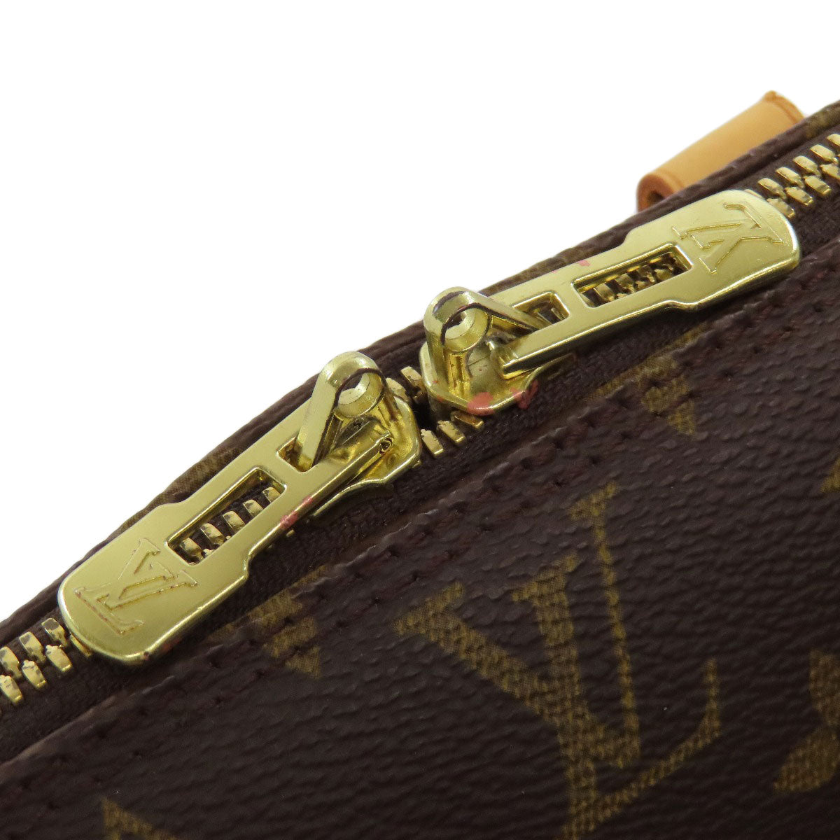 LOUIS VUITTON Handbag M51130 Monogram canvas Brown Alma Women Used Authentic