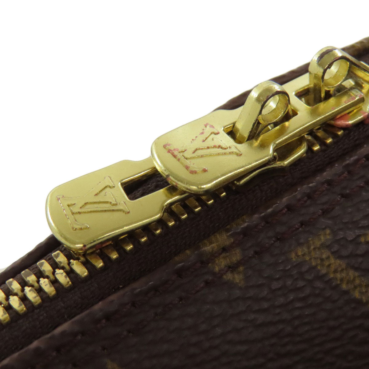 LOUIS VUITTON Handbag M51130 Monogram canvas Brown Alma Women Used Authentic