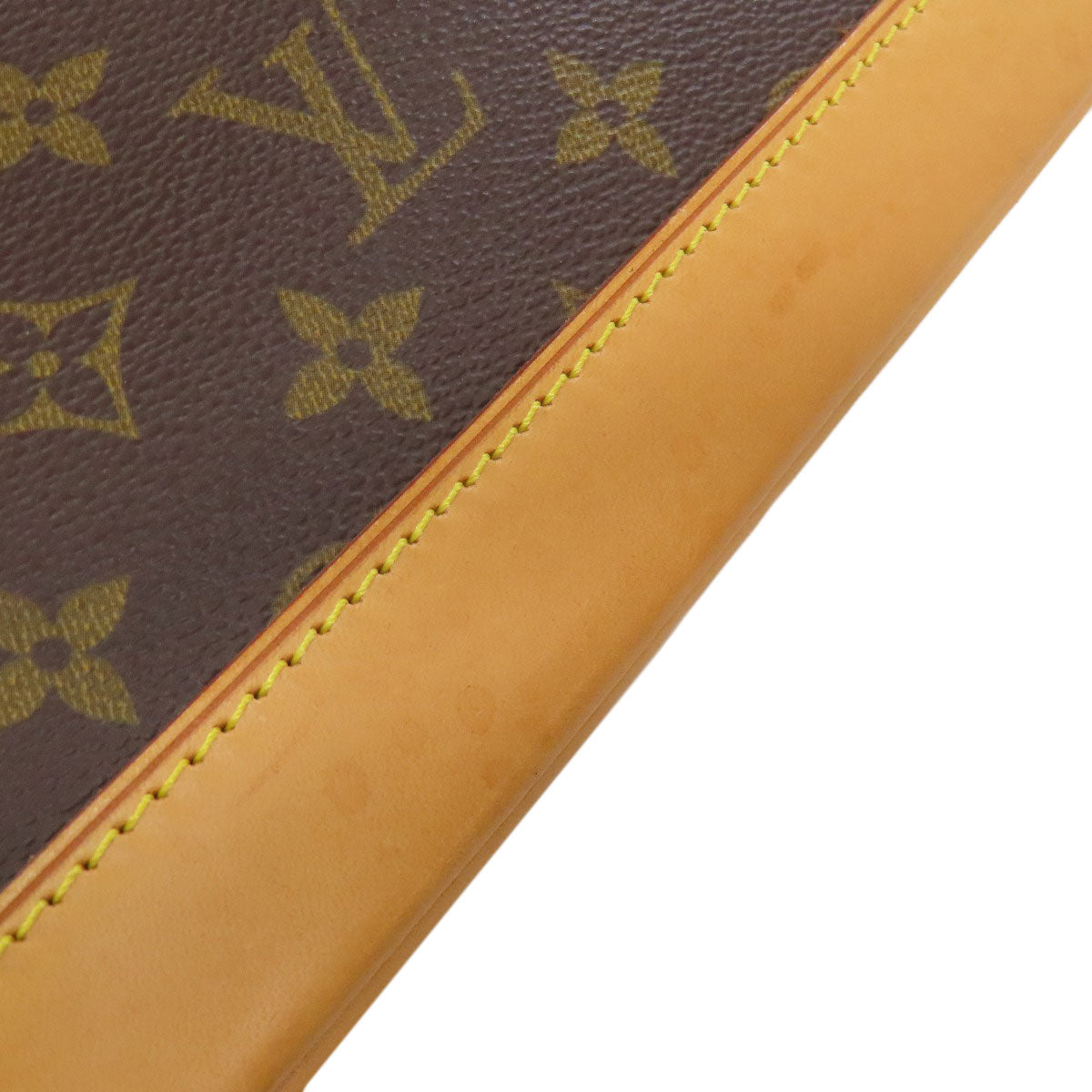 LOUIS VUITTON Handbag M51130 Monogram canvas Brown Alma Women Used Authentic