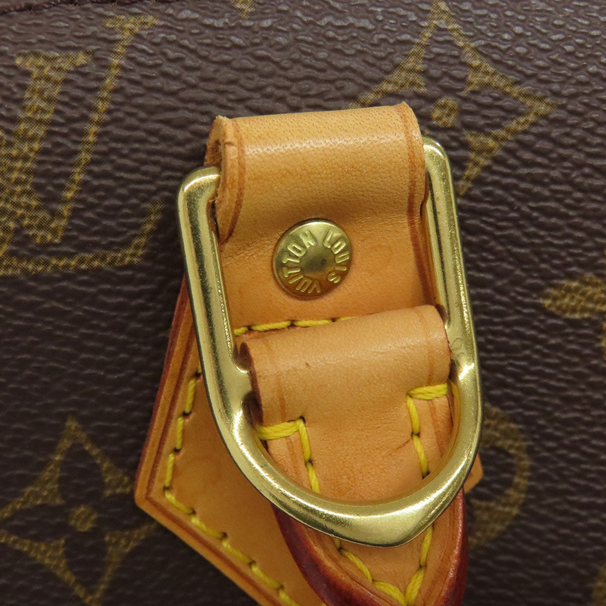 LOUIS VUITTON Handbag M51130 Monogram canvas Brown Alma Women Used Authentic