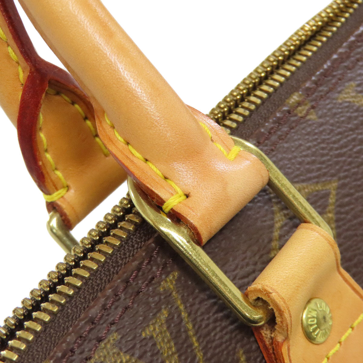LOUIS VUITTON Handbag M51130 Monogram canvas Brown Alma Women Used Authentic