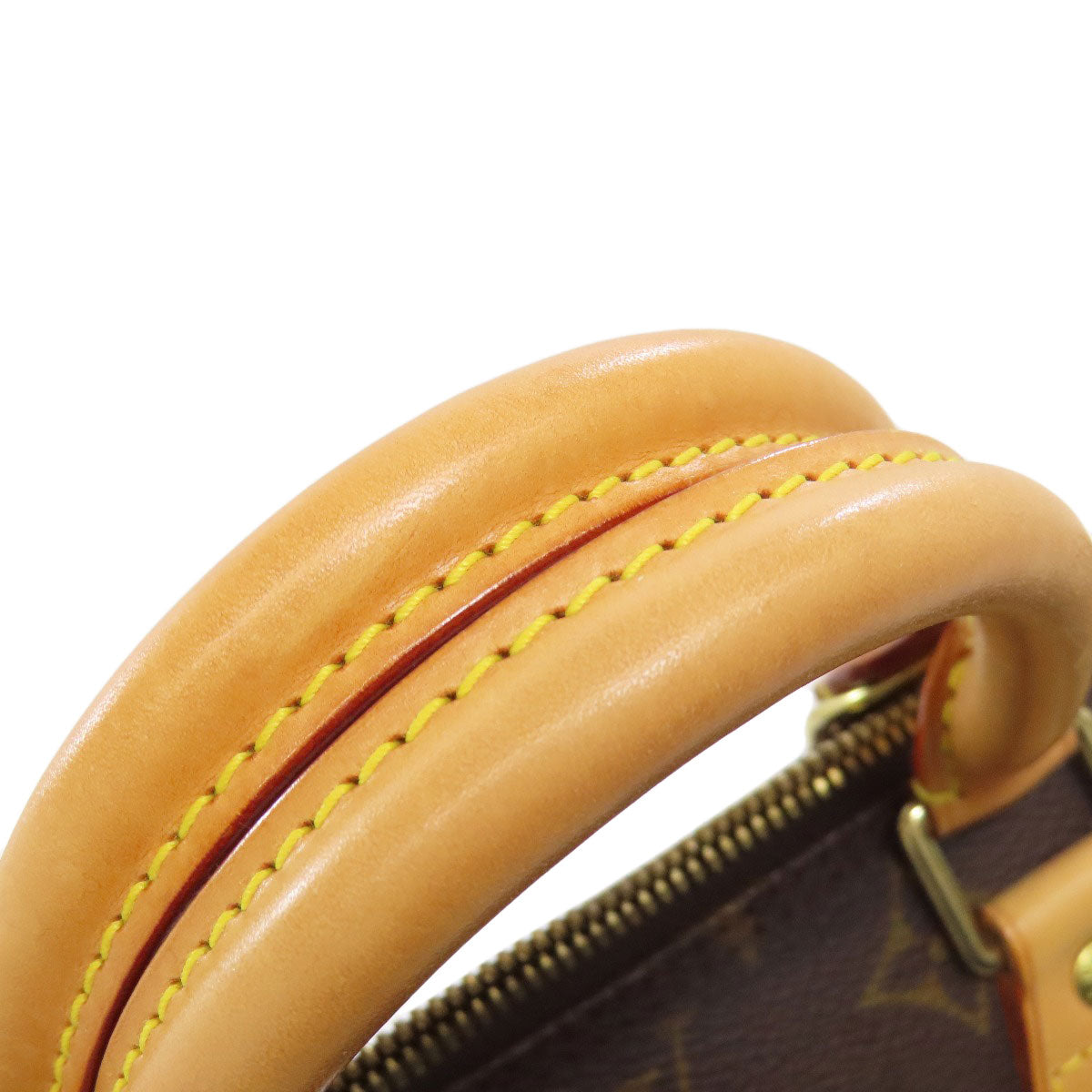 LOUIS VUITTON Handbag M51130 Monogram canvas Brown Alma Women Used Authentic