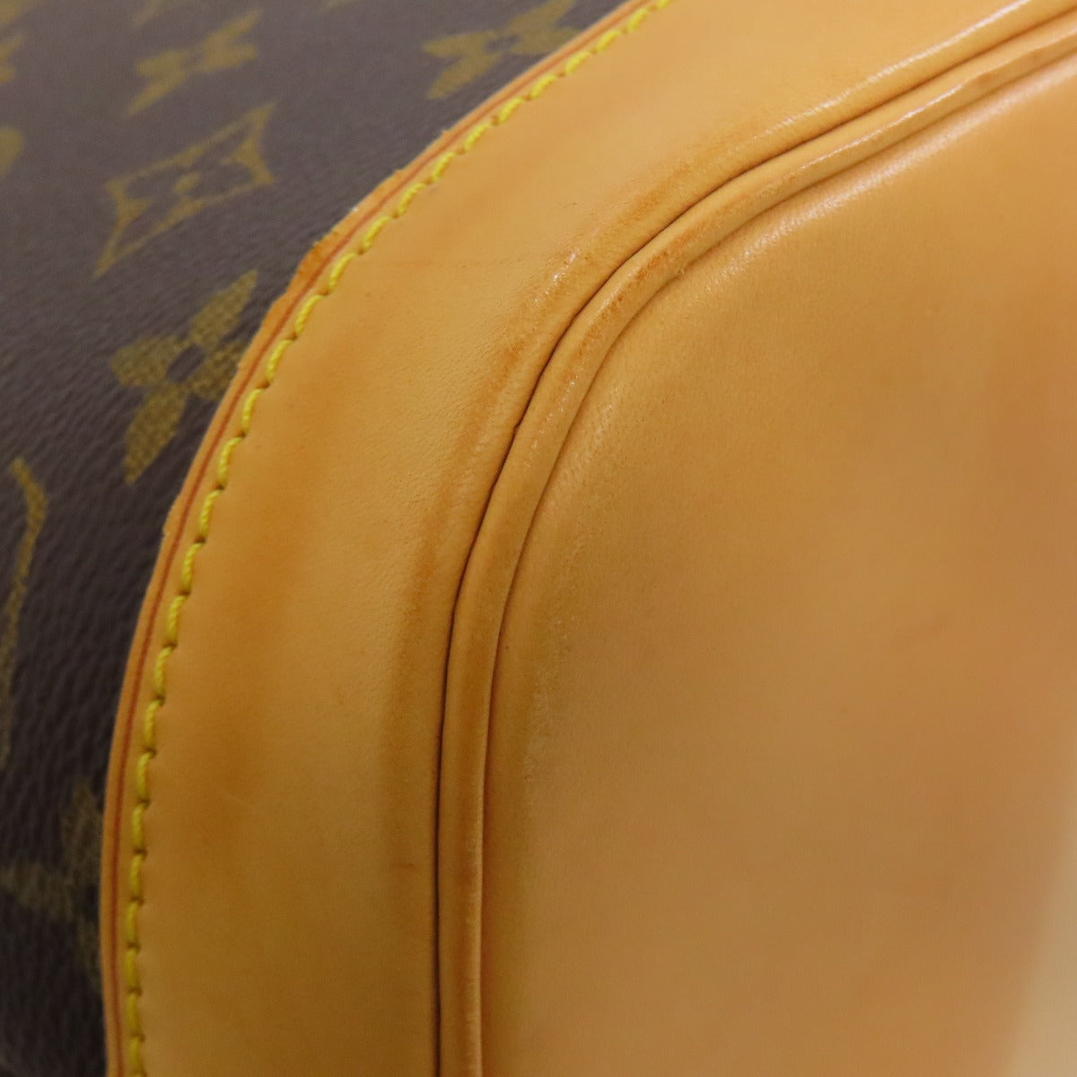 LOUIS VUITTON Handbag M51130 Monogram canvas Brown Alma Women Used Authentic