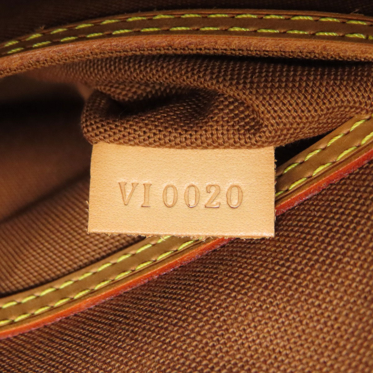 LOUIS VUITTON Handbag M51130 Monogram canvas Brown Alma Women Used Authentic