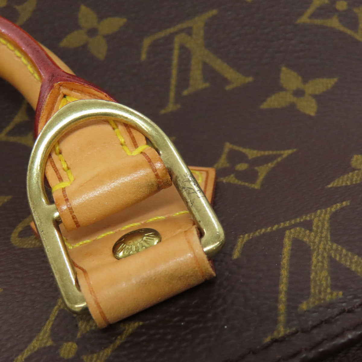 LOUIS VUITTON Handbag M51130 Monogram canvas Brown Alma
