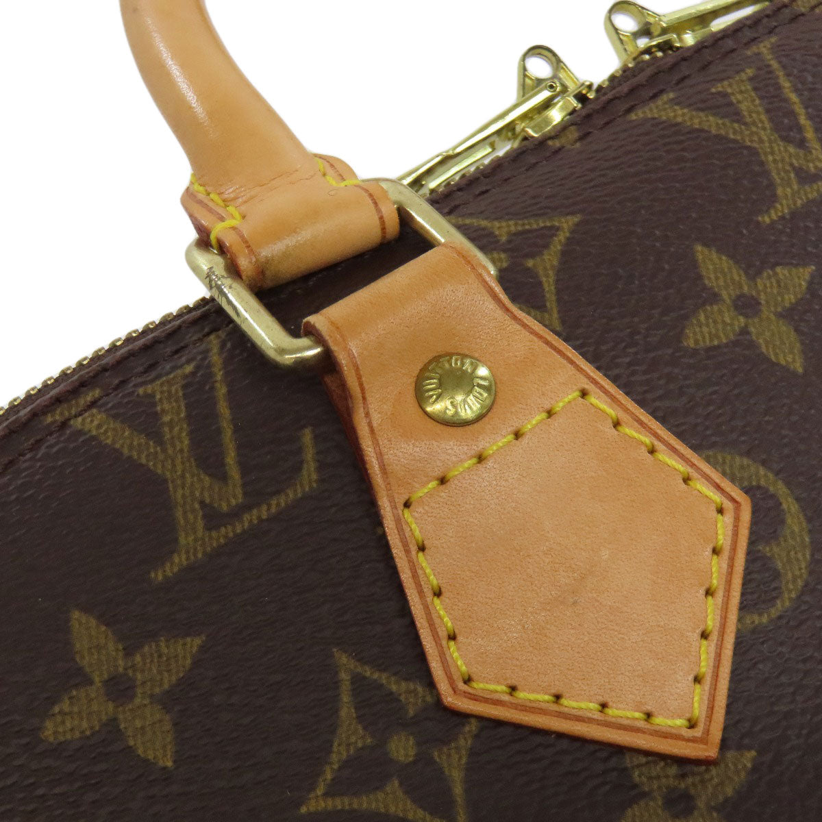 LOUIS VUITTON Handbag M51130 Monogram canvas Brown Alma