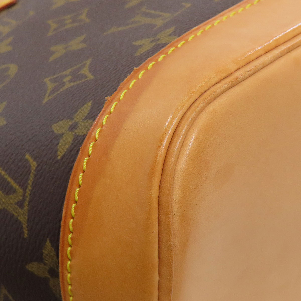 LOUIS VUITTON Handbag M51130 Monogram canvas Brown Alma