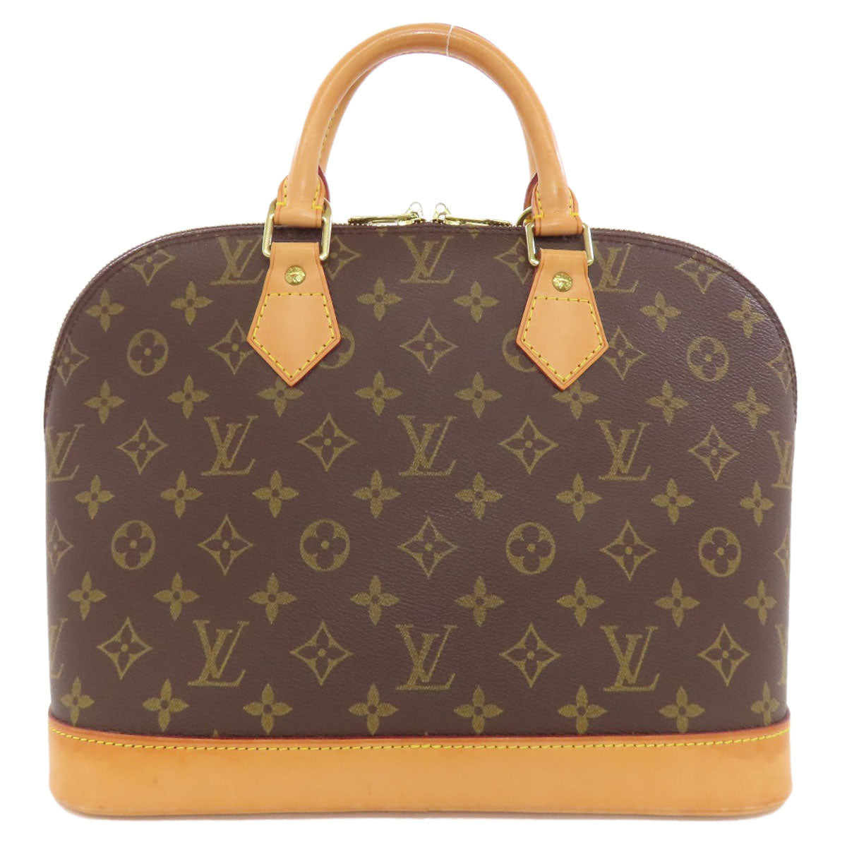 LOUIS VUITTON Handbag M51130 Monogram canvas Brown Alma