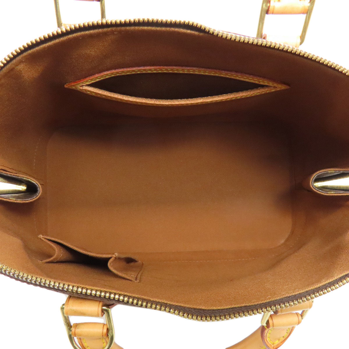 LOUIS VUITTON Handbag M51130 Monogram canvas Brown Alma