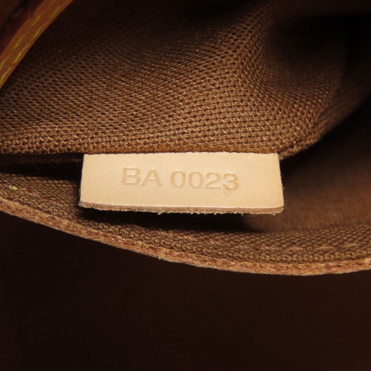 LOUIS VUITTON Handbag M51130 Monogram canvas Brown Alma