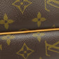 LOUIS VUITTON Shoulder Bag M45254 Monogram canvas Brown Reporter 28 Women Used Authentic