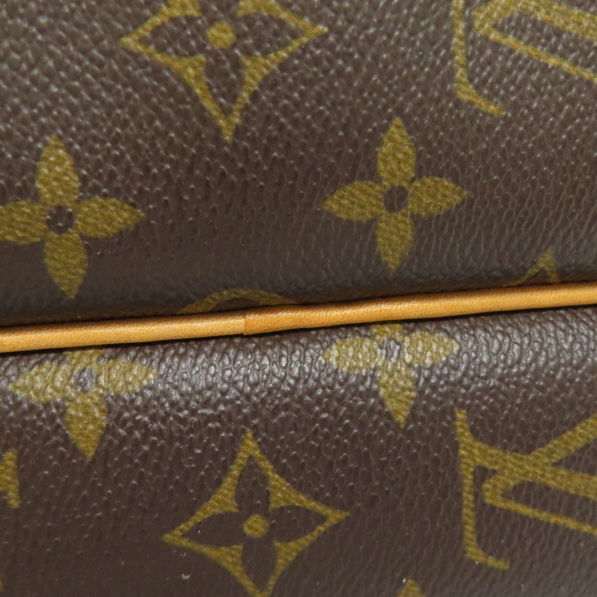 LOUIS VUITTON Shoulder Bag M45254 Monogram canvas Brown Reporter 28 Women Used Authentic