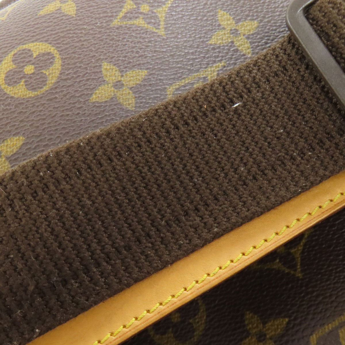 LOUIS VUITTON Shoulder Bag M45254 Monogram canvas Brown Reporter 28 Women Used Authentic