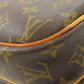 LOUIS VUITTON Shoulder Bag M45254 Monogram canvas Brown Reporter 28 Women Used Authentic