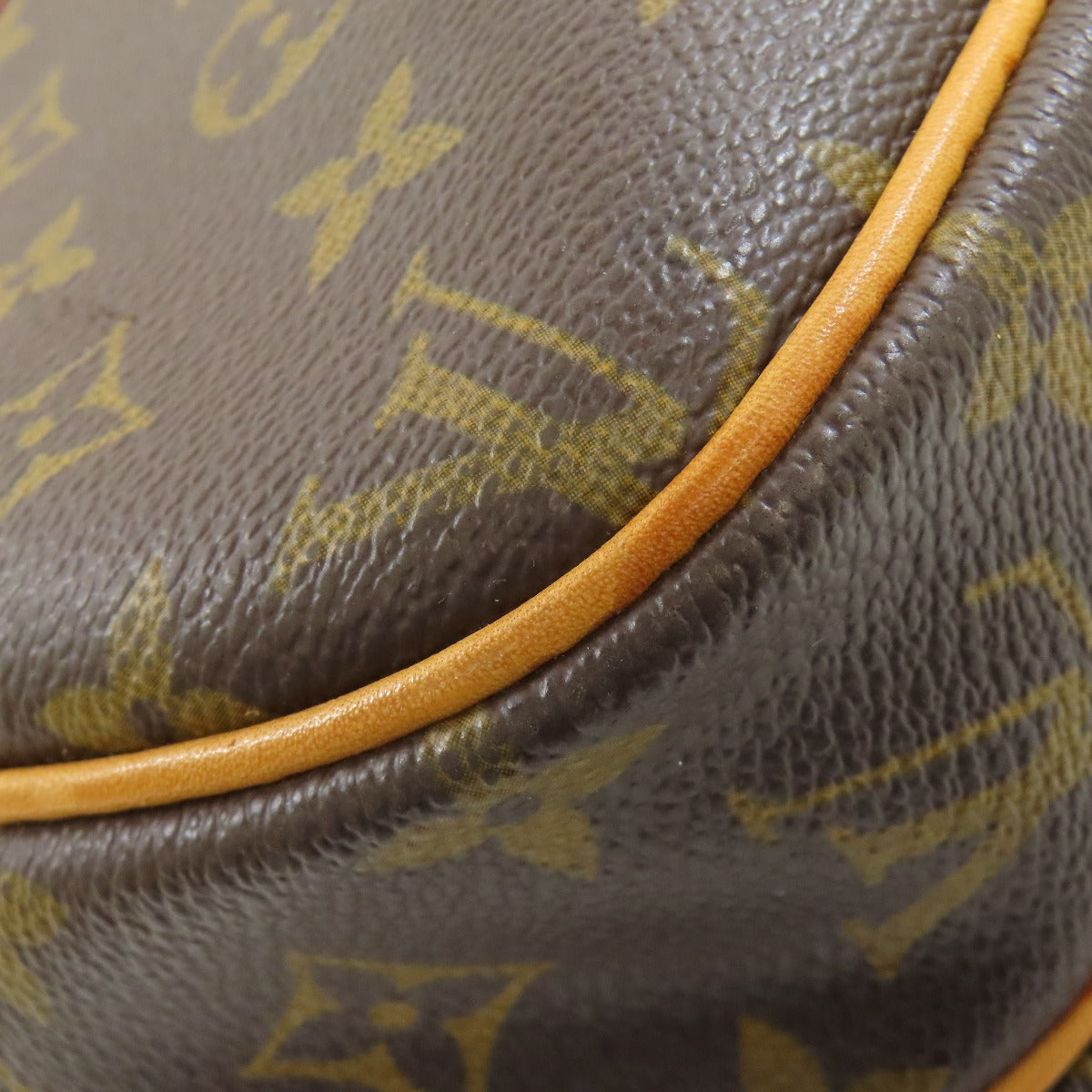 LOUIS VUITTON Shoulder Bag M45254 Monogram canvas Brown Reporter 28 Women Used Authentic