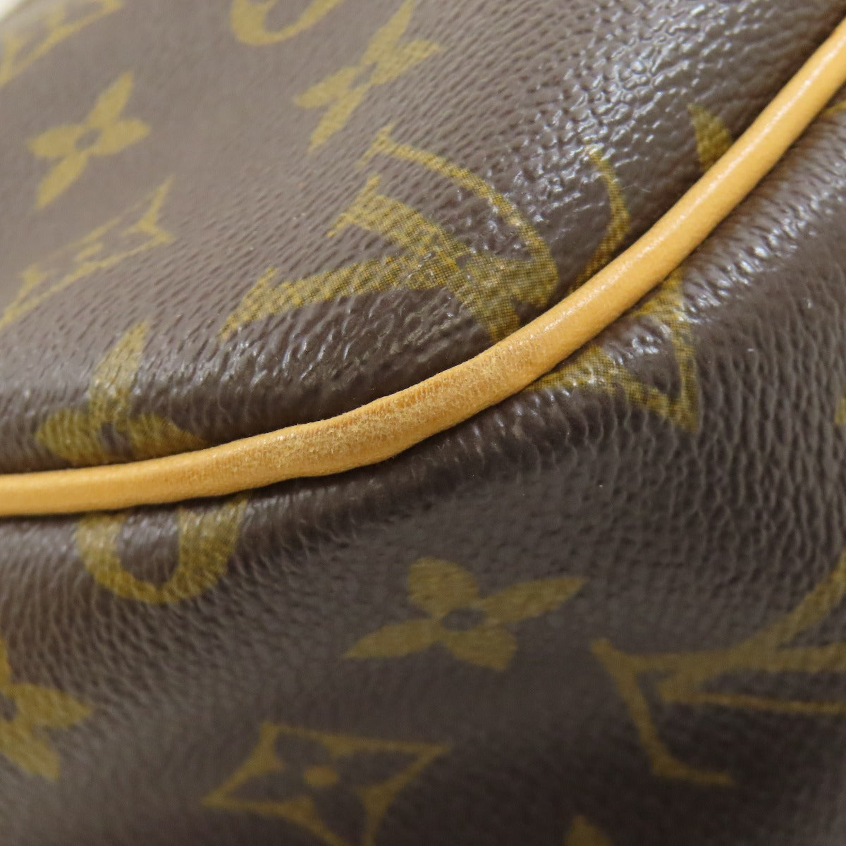 LOUIS VUITTON Shoulder Bag M45254 Monogram canvas Brown Reporter 28 Women Used Authentic