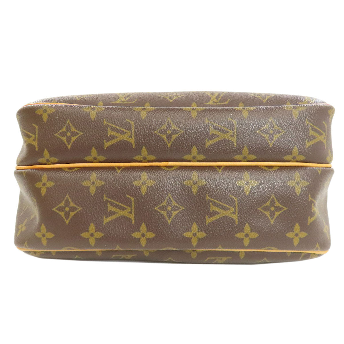 LOUIS VUITTON Shoulder Bag M45254 Monogram canvas Brown Reporter 28 Women Used Authentic