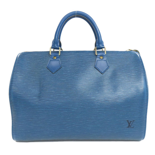 LOUIS VUITTON Boston Duffel bag M43005 Epi blue Speedy 30