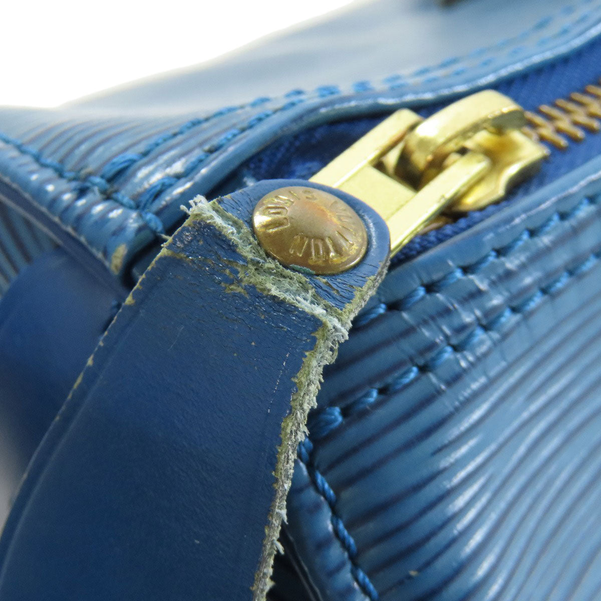 LOUIS VUITTON Boston Duffel bag M43005 Epi blue Speedy 30