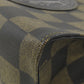 FENDI Handbag PVC Brown Checkered pattern 2WAY