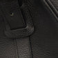 BURBERRY Handbag leather black logo Women Used Authentic