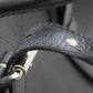BURBERRY Handbag leather black logo Women Used Authentic